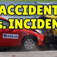 What is the difference between incident and accident?